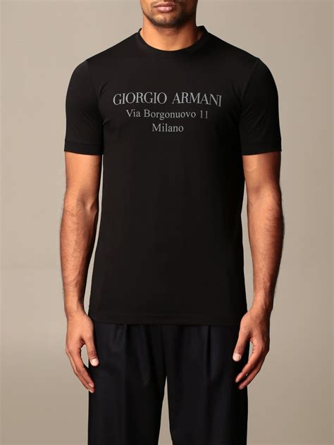 camiseta giorgio armani hombre.